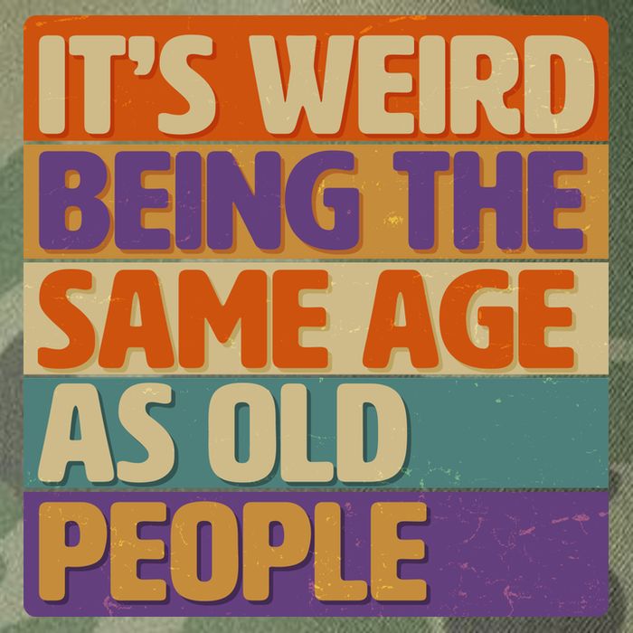 Funny It's Weird Being The Same Age As Old People Legacy Tie Dye Trucker Hat