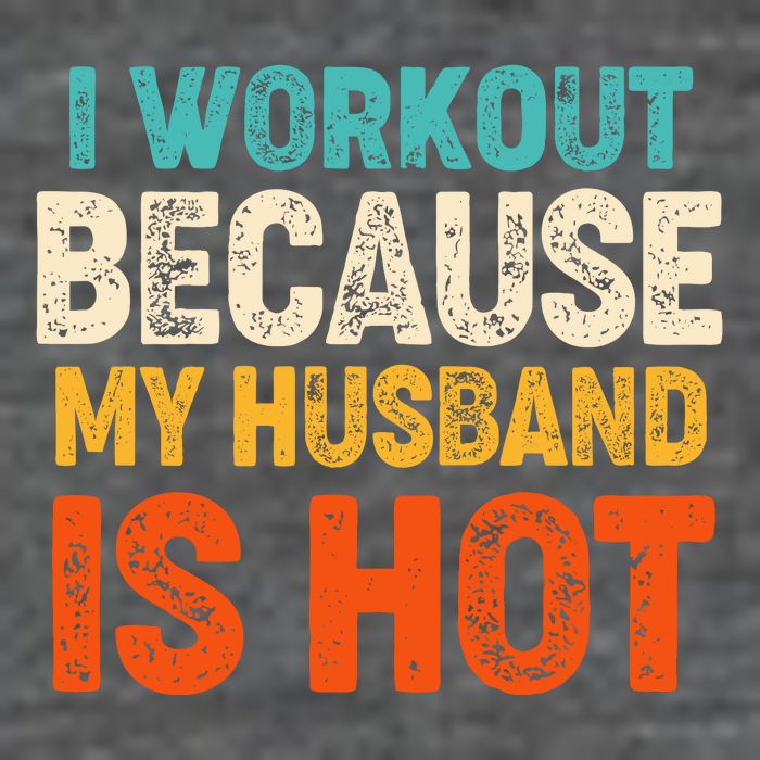 Funny I Workout Because My Husband Is Hot Baby Bodysuit