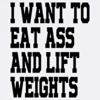 Funny I Want To Eat Ass And Lift Weights Golf Towel
