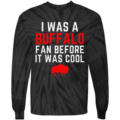 Funny I Was A Bb Fan Before It Was Cool Tie-Dye Long Sleeve Shirt