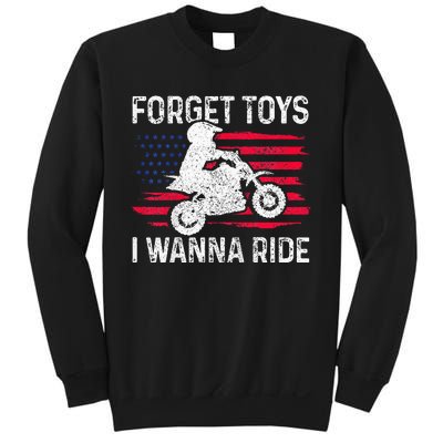 Forget I Wanna Ride Motocross Dirt Bike Mx Racing Sweatshirt