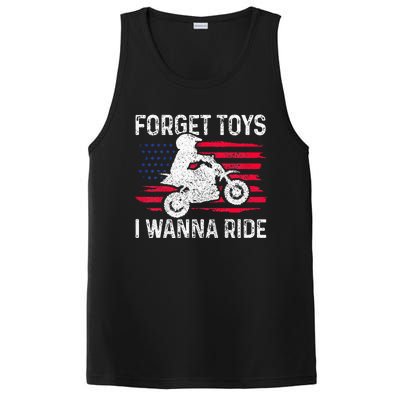 Forget I Wanna Ride Motocross Dirt Bike Mx Racing PosiCharge Competitor Tank