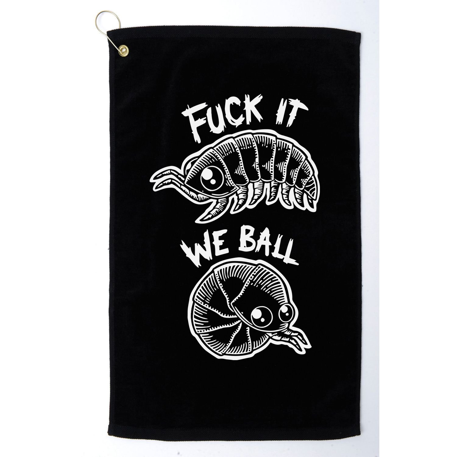 Fuck It We Ball Olafh Ace Golf Towel