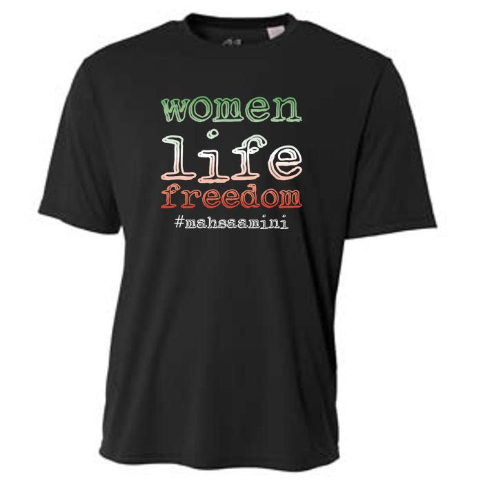 Free Iran | Women Life Freedom | Rise With The Women Of Iran Cooling Performance Crew T-Shirt