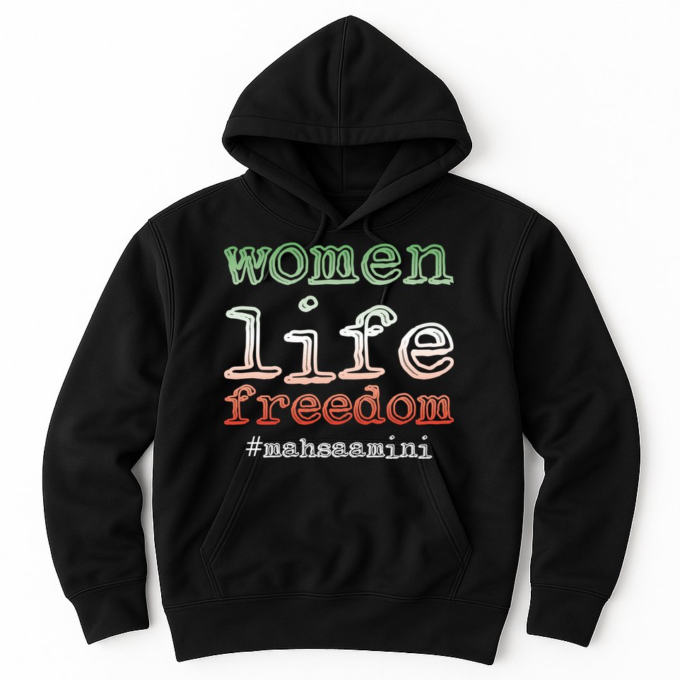 Free Iran | Women Life Freedom | Rise With The Women Of Iran Hoodie