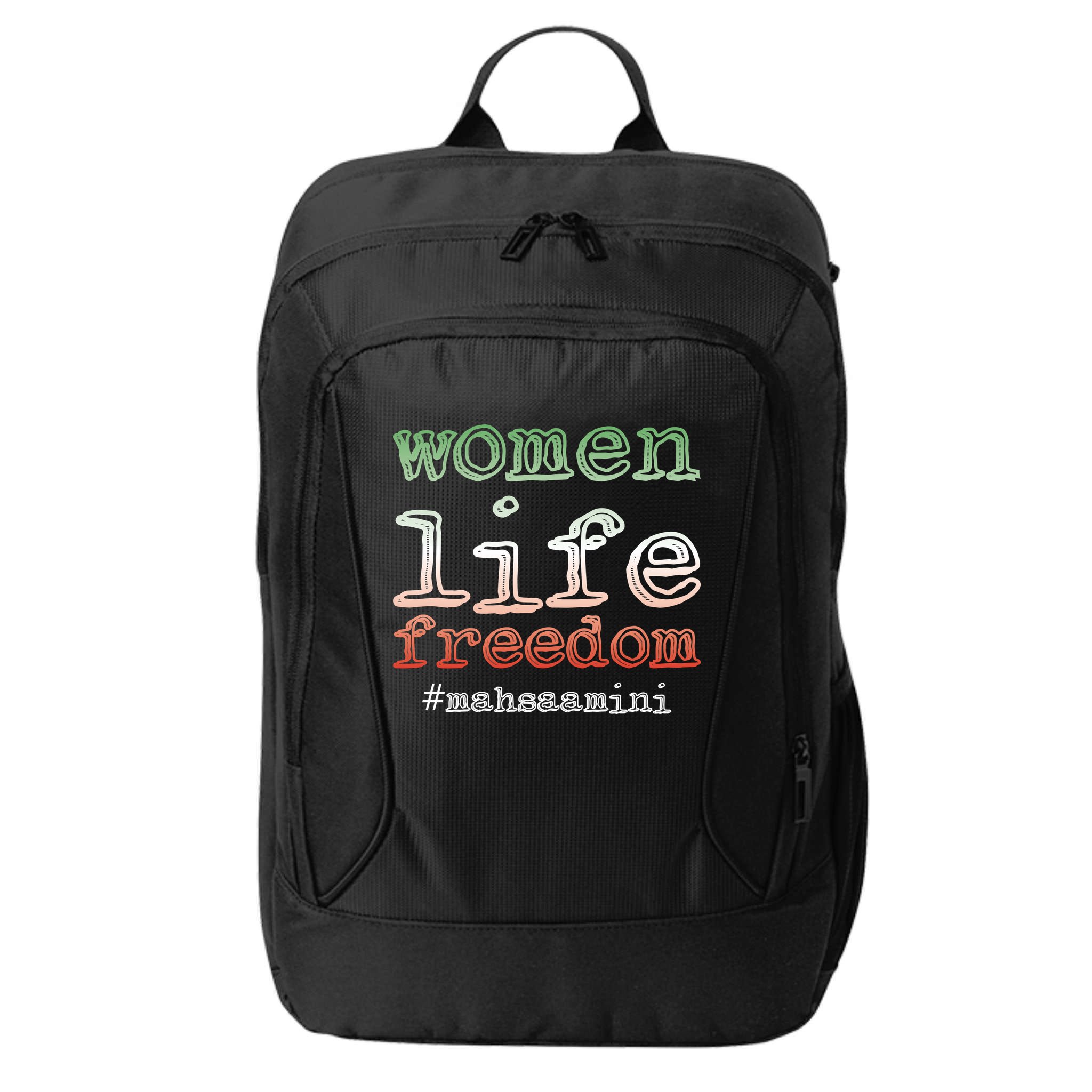 Free Iran | Women Life Freedom | Rise With The Women Of Iran City Backpack
