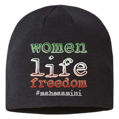 Free Iran | Women Life Freedom | Rise With The Women Of Iran Sustainable Beanie