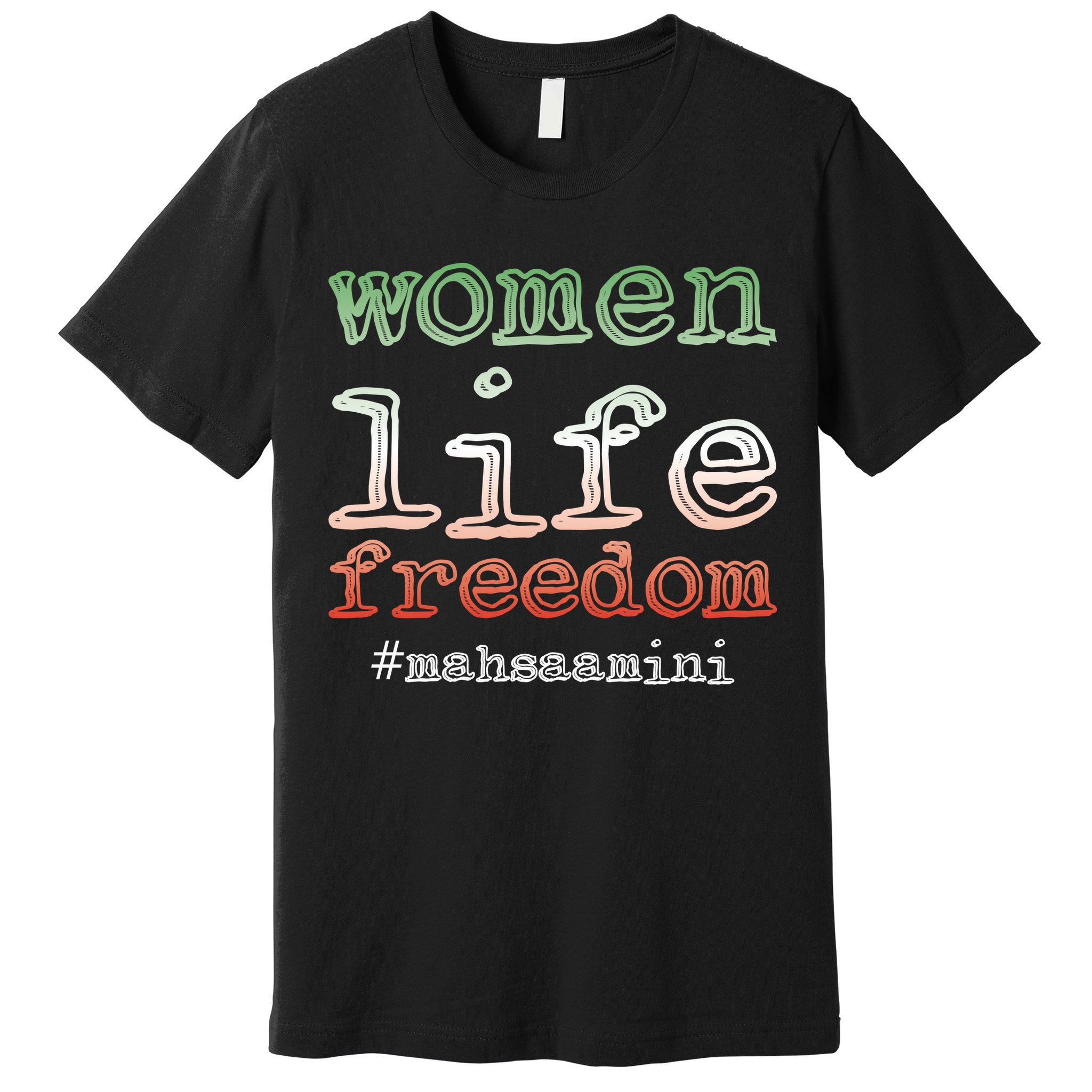 Free Iran | Women Life Freedom | Rise With The Women Of Iran Premium T-Shirt