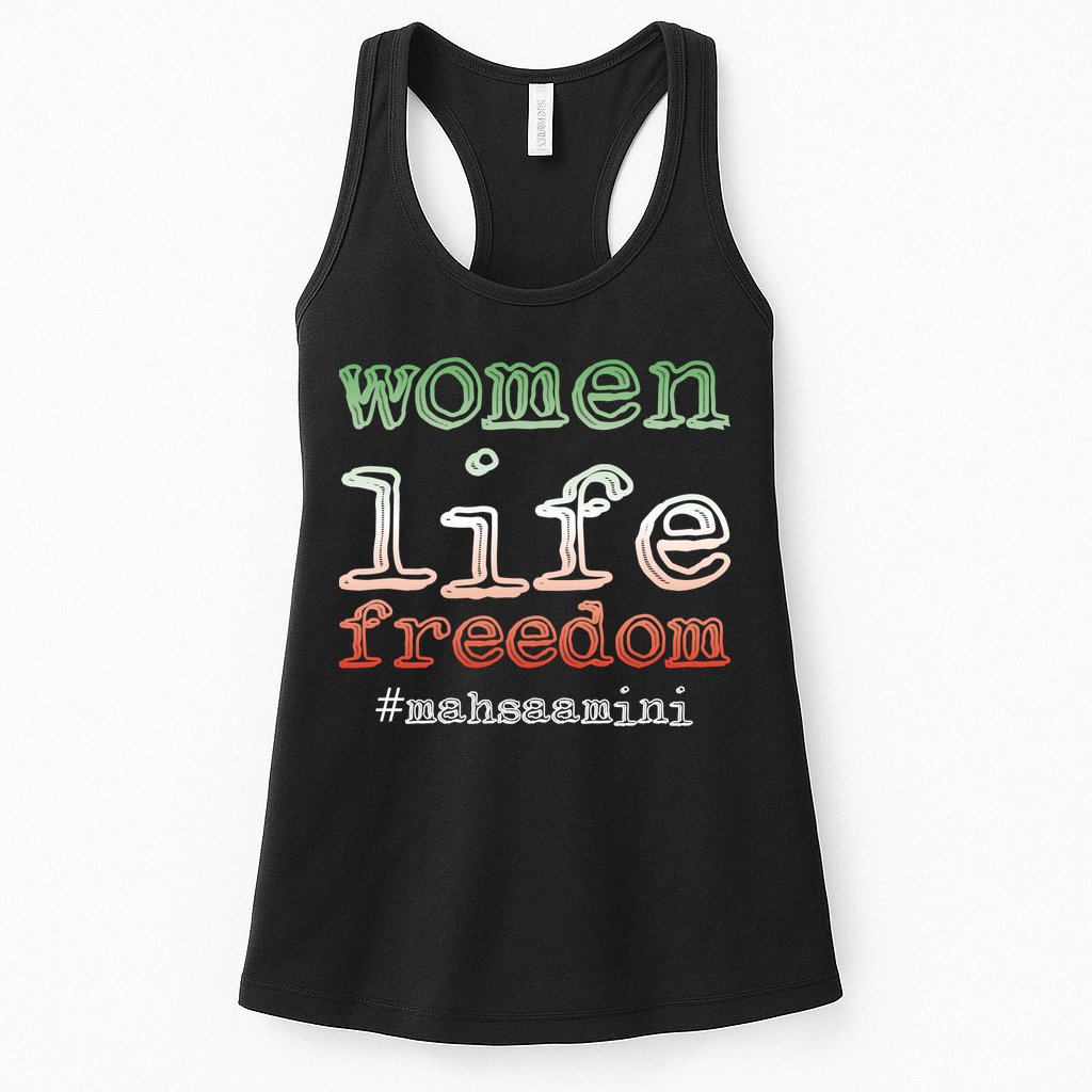 Free Iran | Women Life Freedom | Rise With The Women Of Iran Womens Tank Top
