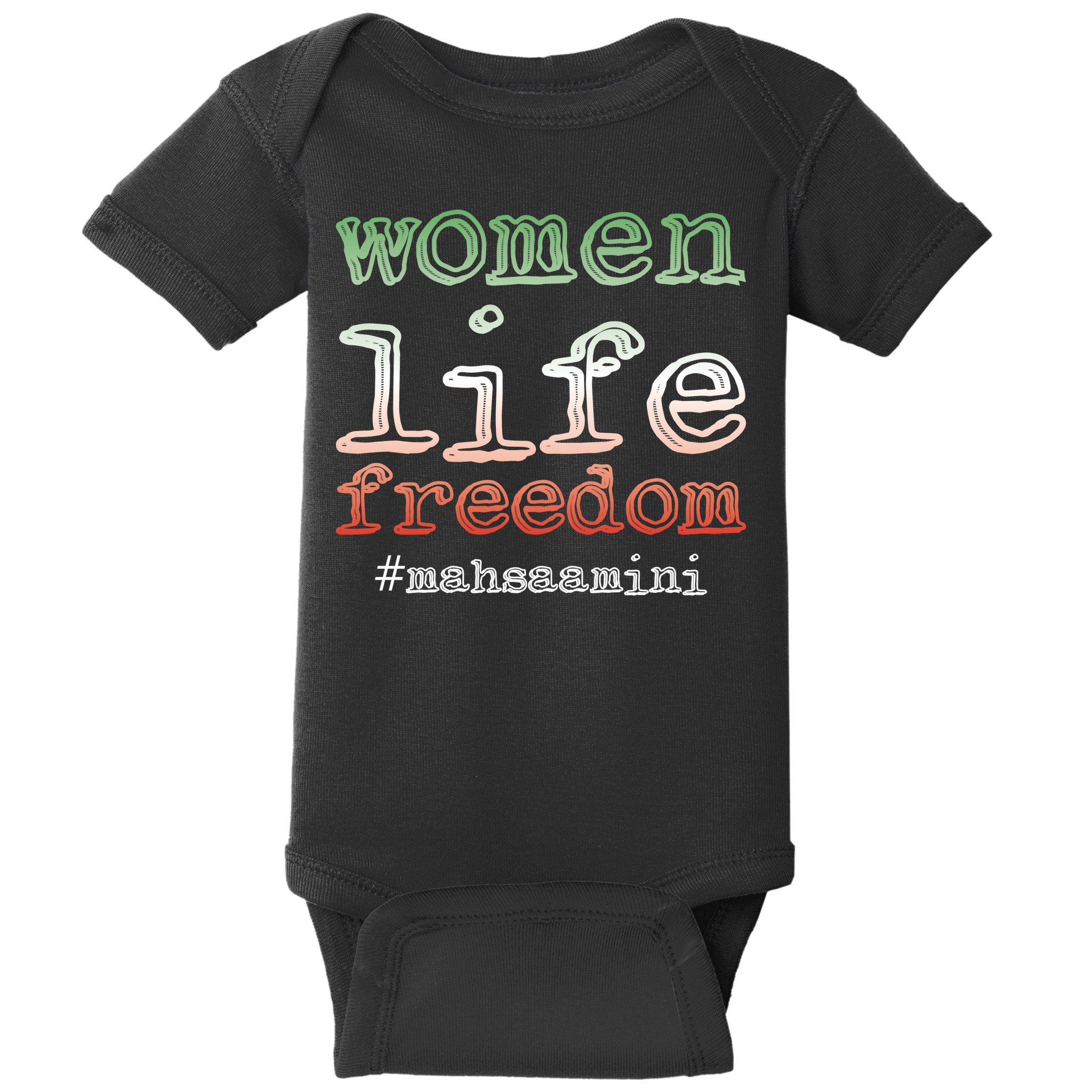 Free Iran | Women Life Freedom | Rise With The Women Of Iran Baby Bodysuit