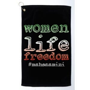 Free Iran | Women Life Freedom | Rise With The Women Of Iran Platinum Collection Golf Towel