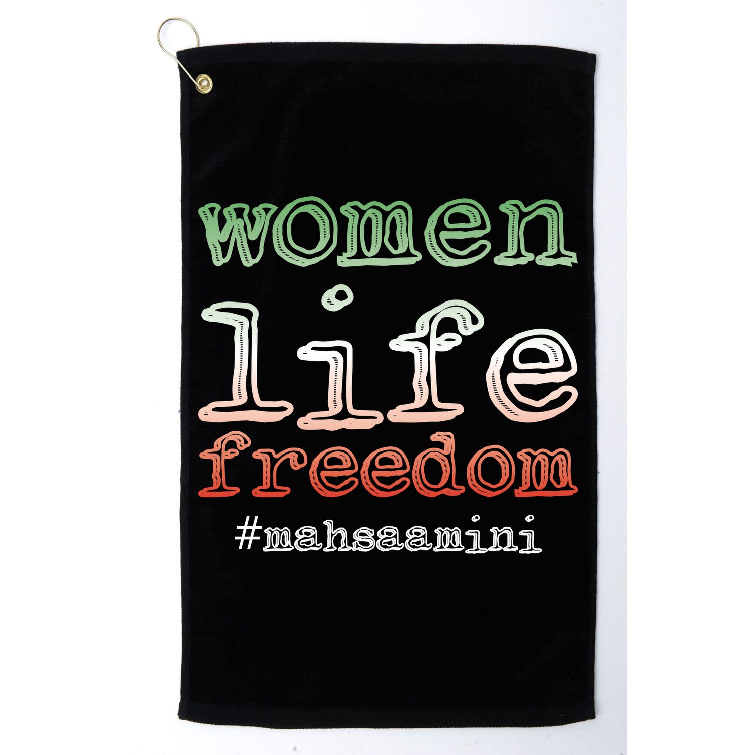 Free Iran | Women Life Freedom | Rise With The Women Of Iran Golf Towel