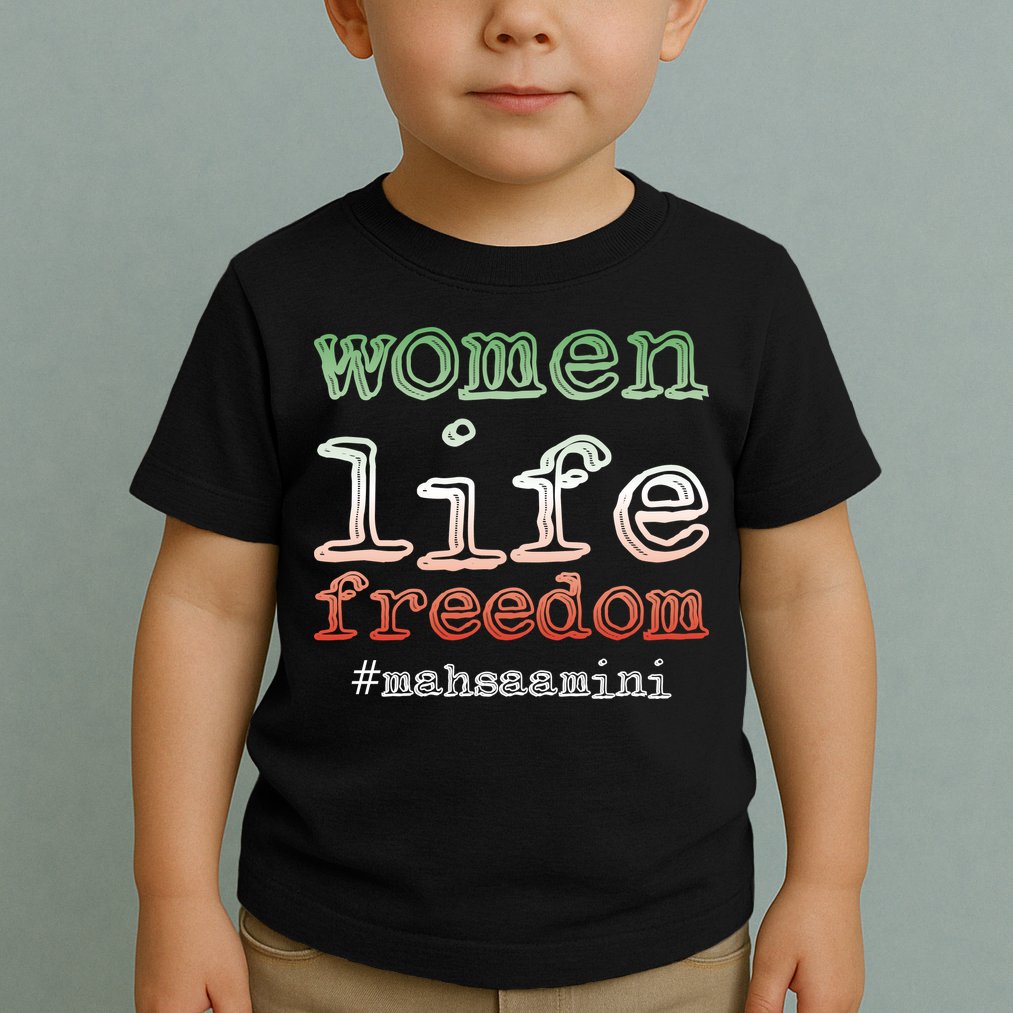 Free Iran | Women Life Freedom | Rise With The Women Of Iran Toddler T-Shirt