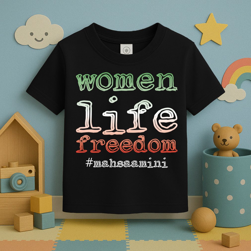 Free Iran | Women Life Freedom | Rise With The Women Of Iran Toddler T-Shirt