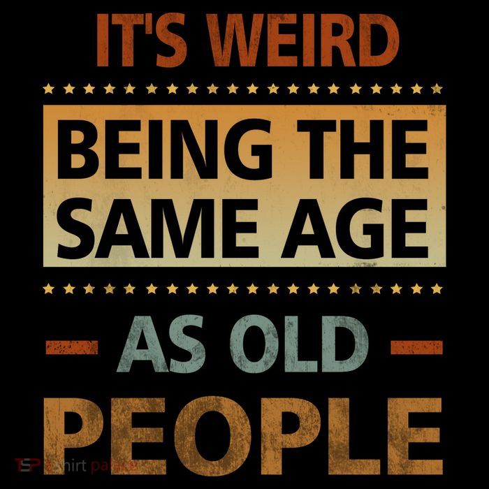 Funny Its Weird Being The Same Age As Old People City Backpack