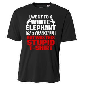 Funny I Went To A White Elephant Christmas Xmas Cooling Performance Crew T-Shirt