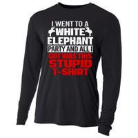 Funny I Went To A White Elephant Christmas Xmas Cooling Performance Long Sleeve Crew