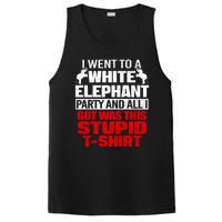 Funny I Went To A White Elephant Christmas Xmas PosiCharge Competitor Tank