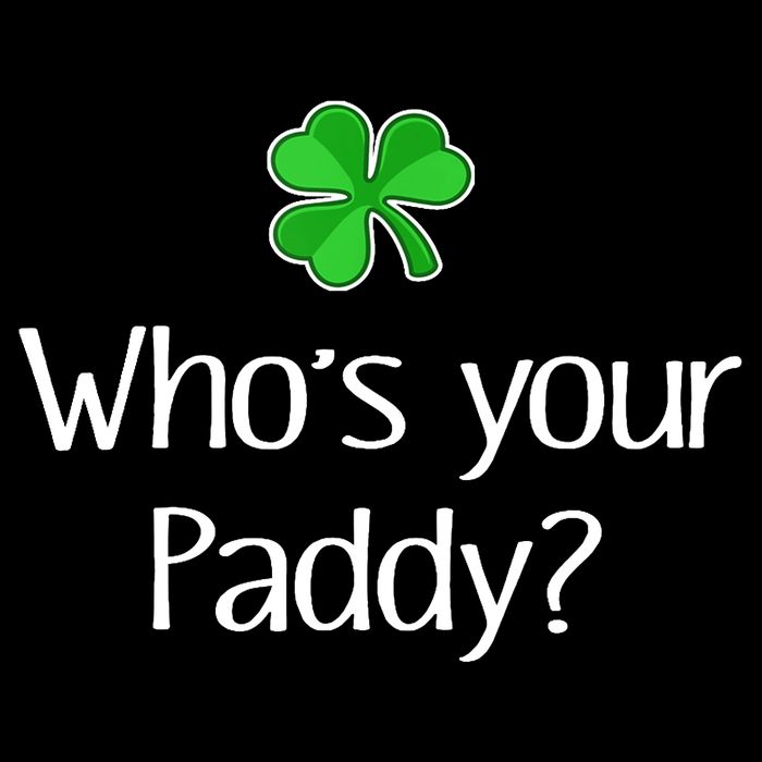 Funny Irish Whose Your Paddy St Patricks Gift Visor