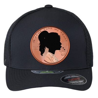 Funny In We Trust Spit On That Thang 2024 Penny Flexfit Unipanel Trucker Cap