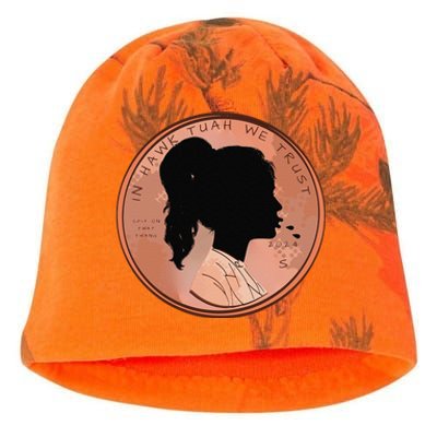 Funny In We Trust Spit On That Thang 2024 Penny Kati - Camo Knit Beanie