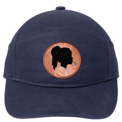 Funny In We Trust Spit On That Thang 2024 Penny 7-Panel Snapback Hat