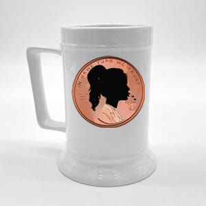 Funny In We Trust Spit On That Thang 2024 Penny Beer Stein