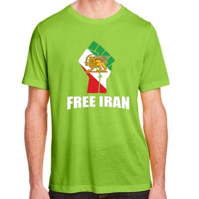 Free Iran Women Life Freedom Mahsa Amini Protest Adult ChromaSoft Performance T-Shirt