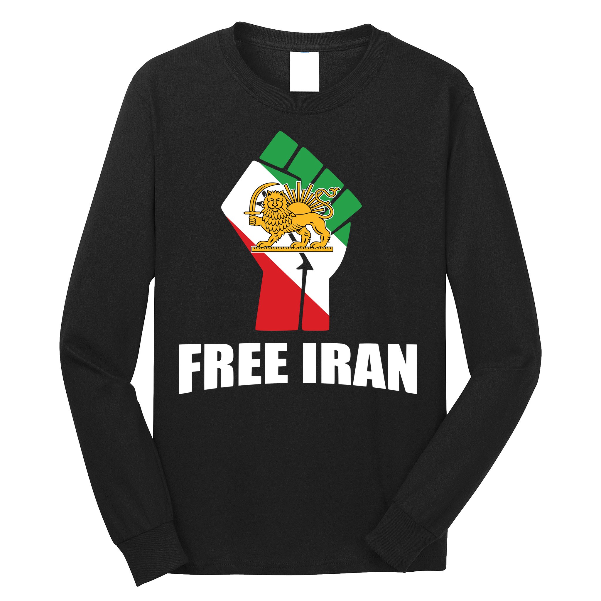 Free Iran Women Life Freedom Mahsa Amini Protest Long Sleeve Shirt