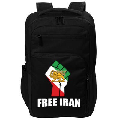 Free Iran Women Life Freedom Mahsa Amini Protest Impact Tech Backpack