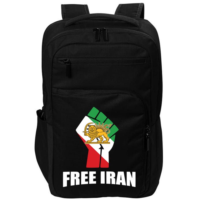 Free Iran Women Life Freedom Mahsa Amini Protest Impact Tech Backpack