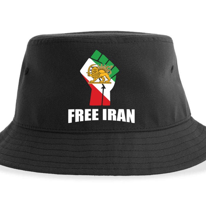 Free Iran Women Life Freedom Mahsa Amini Protest Sustainable Bucket Hat