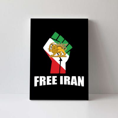 Free Iran Women Life Freedom Mahsa Amini Protest Canvas