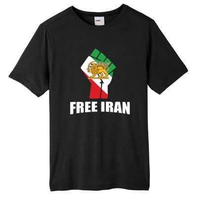 Free Iran Women Life Freedom Mahsa Amini Protest Tall Fusion ChromaSoft Performance T-Shirt