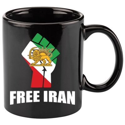 Free Iran Women Life Freedom Mahsa Amini Protest 11oz C Handle Ceramic Mug