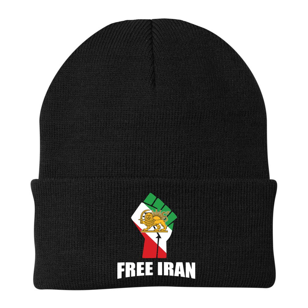 Free Iran Women Life Freedom Mahsa Amini Protest Beanie