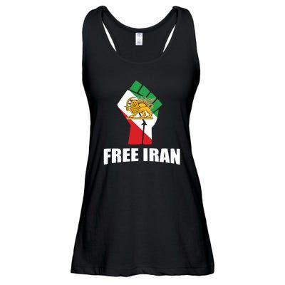 Free Iran Women Life Freedom Mahsa Amini Protest Ladies Essential Flowy Tank