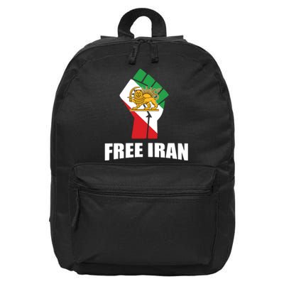 Free Iran Women Life Freedom Mahsa Amini Protest 16 in Basic Backpack