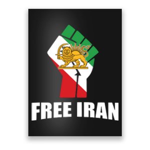 Free Iran Women Life Freedom Mahsa Amini Protest Poster