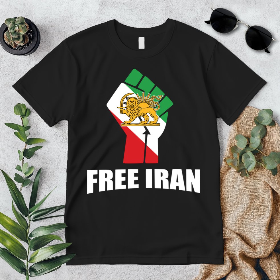 Free Iran Women Life Freedom Mahsa Amini Protest Premium T-Shirt