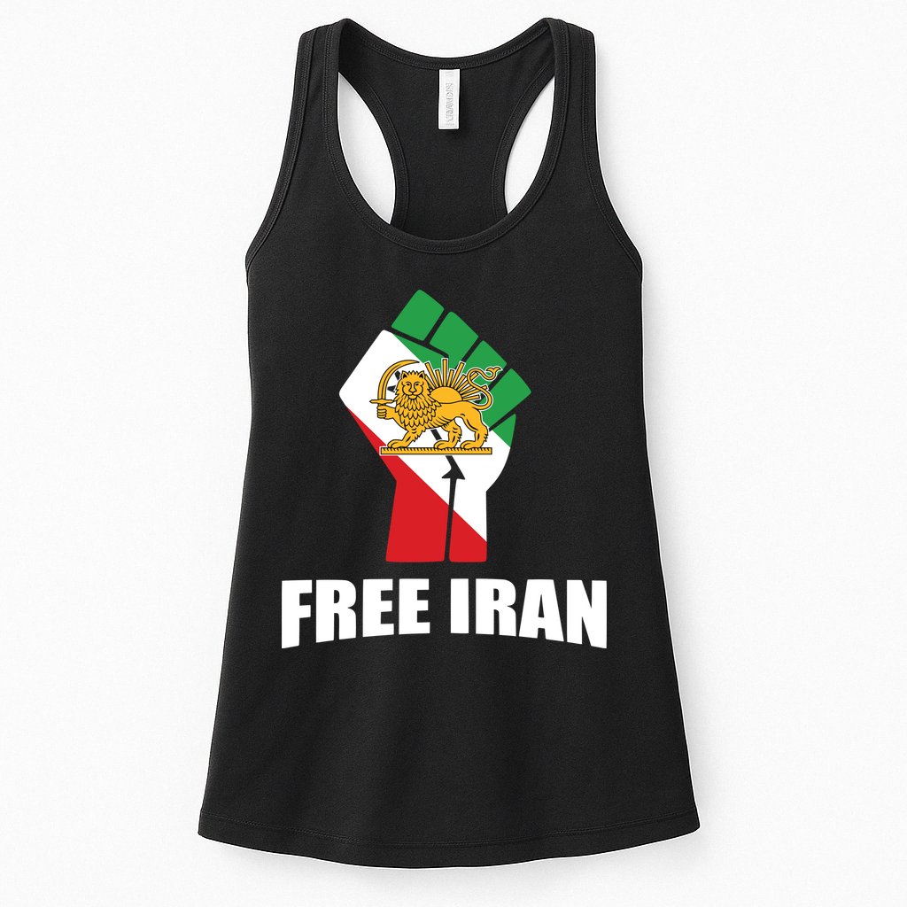 Free Iran Women Life Freedom Mahsa Amini Protest Womens Tank Top