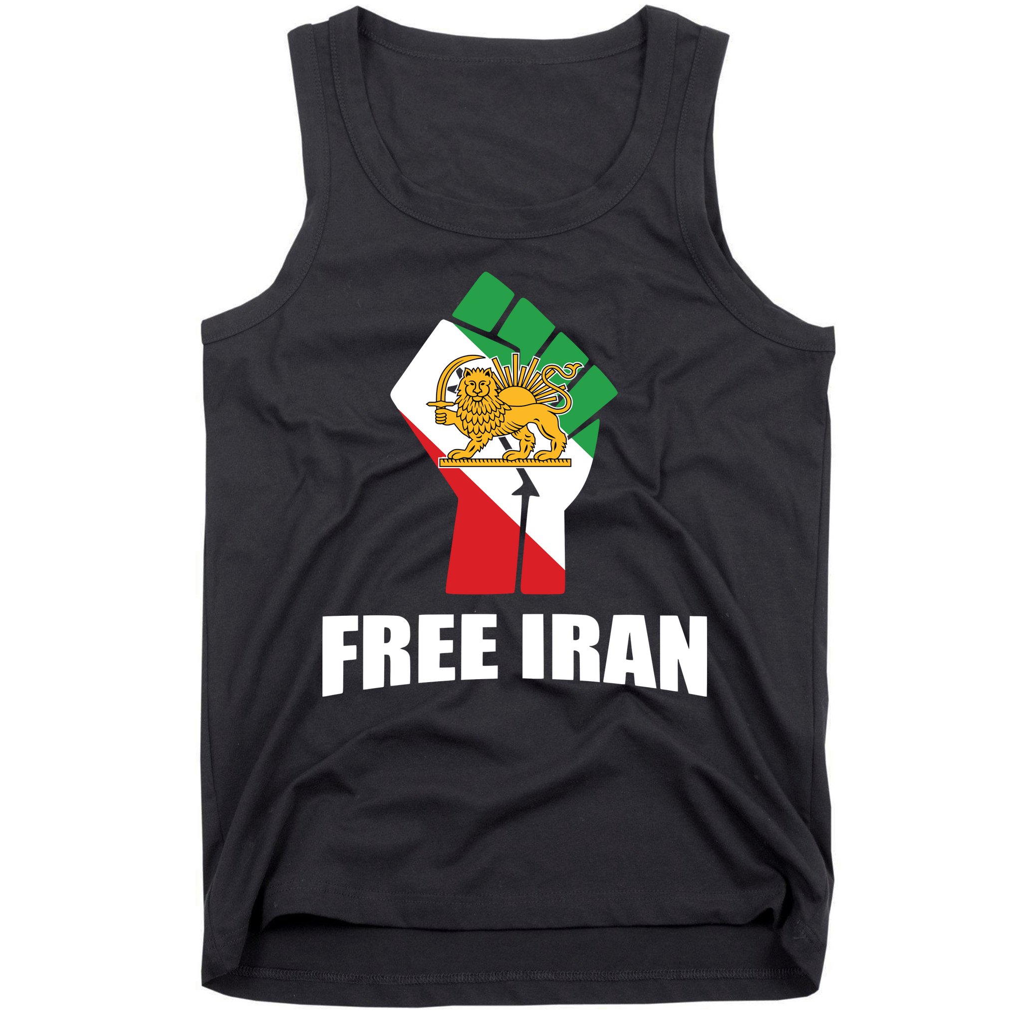Free Iran Women Life Freedom Mahsa Amini Protest Tank Top