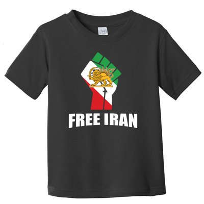 Free Iran Women Life Freedom Mahsa Amini Protest Toddler T-Shirt