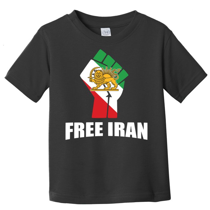 Free Iran Women Life Freedom Mahsa Amini Protest Toddler T-Shirt