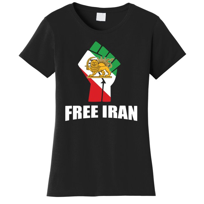 Free Iran Women Life Freedom Mahsa Amini Protest Women's T-Shirt