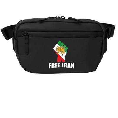 Free Iran Women Life Freedom Mahsa Amini Protest Crossbody Pack