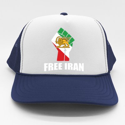 Free Iran Women Life Freedom Mahsa Amini Protest Trucker Hat