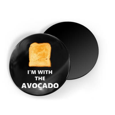 Fun I'm with the Avocado Toast Halloween Costume Magnet