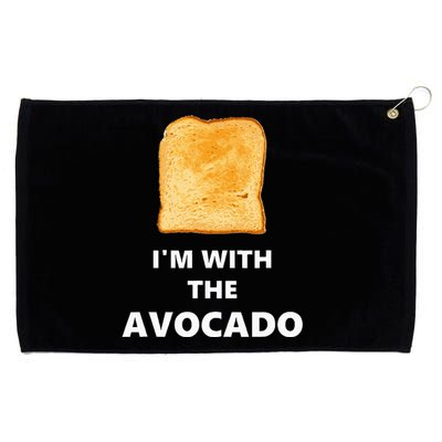 Fun I'm with the Avocado Toast Halloween Costume Grommeted Golf Towel