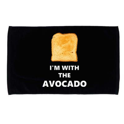 Fun I'm with the Avocado Toast Halloween Costume Microfiber Hand Towel